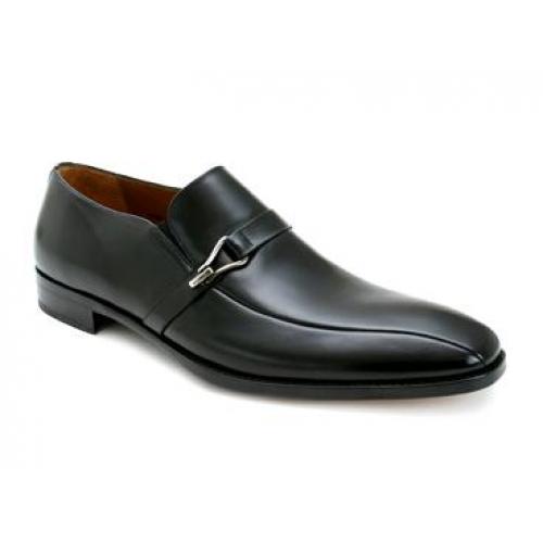 Mezlan "Ziegler" 2746 Black Super Soft Italian Calfskin Shoes ( Out Of Stock )